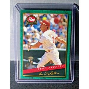 1994 Lenny Dykstra Post Collection #20 Baseball Card Philadelphia Phillies